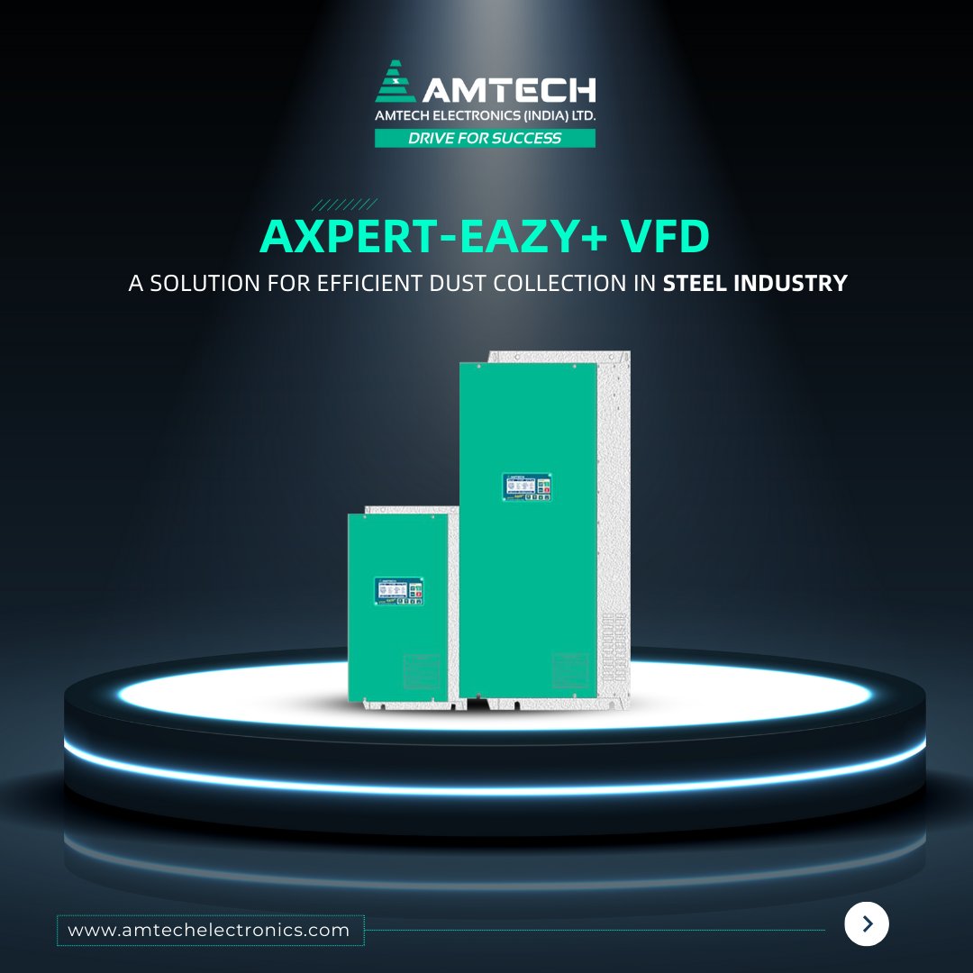 amtech_aeil's tweet photo. Harnessing Efficiency and Sustainability in Steel Production
Discover how Amtech’s Axpert-Eazy+ VFD revolutionizes dust collection in the steel industry. 
Contact Us On +91-79-23289101/02/03
Visit Our Website https://t.co/VuoholdvAP
#SteelIndustry #IndustrialAutomation #Energy https://t.co/Rk63IVDRbR