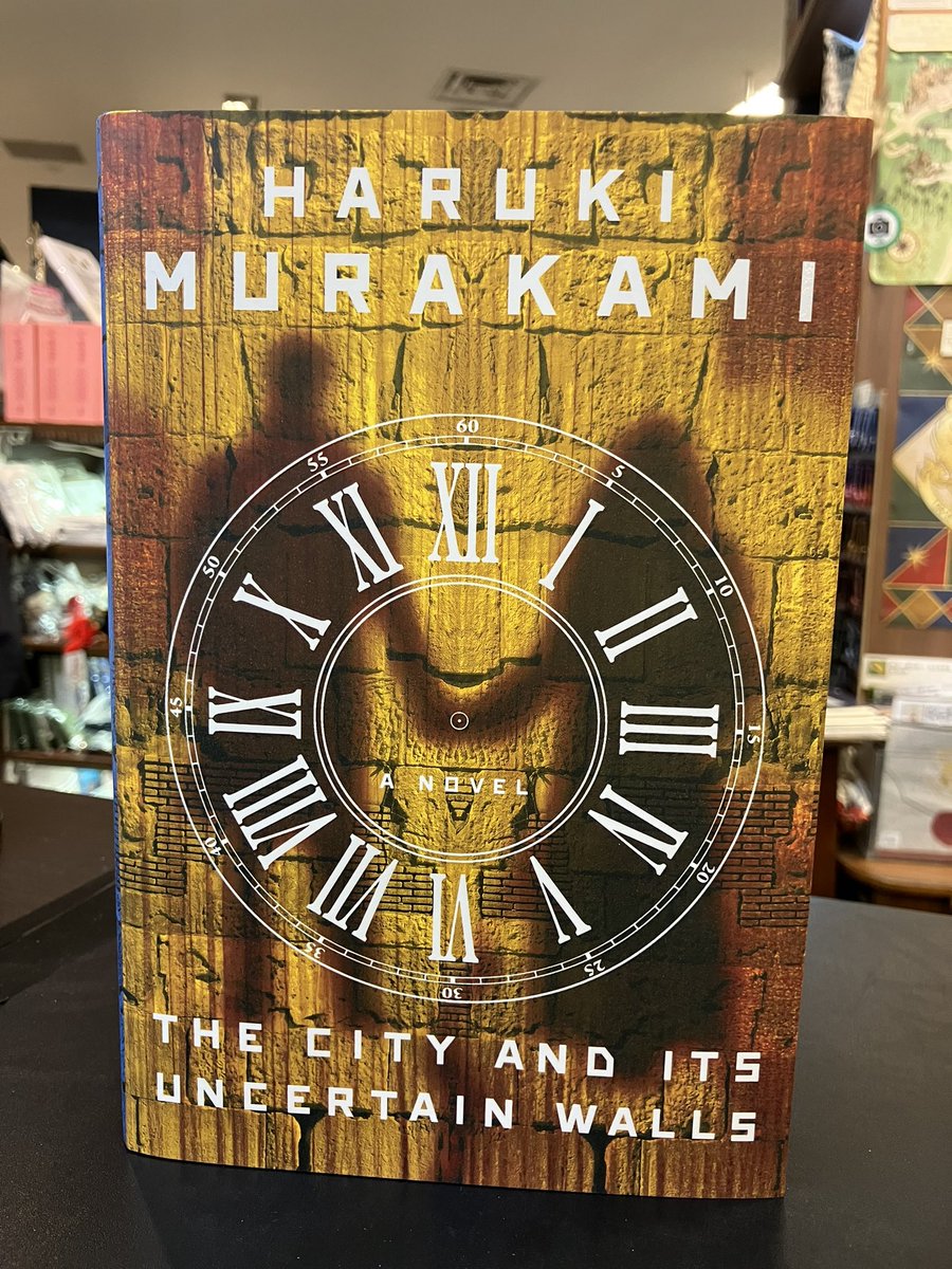 4階洋書】村上春樹さんの英語版最新刊『The City and Its Uncertain