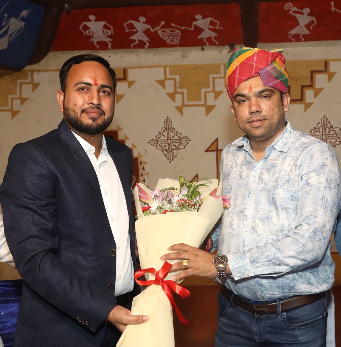 Youngest Member of RPC with Youngest President of PCI.

Dr.Rahul Patel and Dr.Montu Patel 
#PatelBrothers #Youthleadership 
<a href="/DrMontuPatel/">Dr Montukumar Patel</a> <a href="/President_PCI/">Pharmacy Council of India</a>