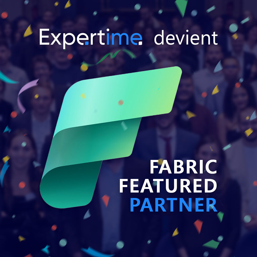 Expertime devient officiellement référent Fabric Featured Partner !

Notre société et notre offre seront officiellement référencées sur l'App Source de Microsoft et mise en avant lors des évènements officiels Fabric.

Un grand bravo aux équipes Data d’Expertime !