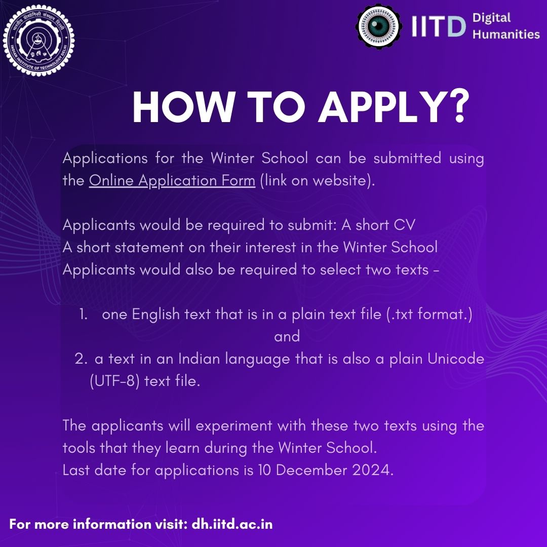 Designed for humanities students with minimal or no computational background, with the skills to confidently engage with humanities data and conceptualise their future research.