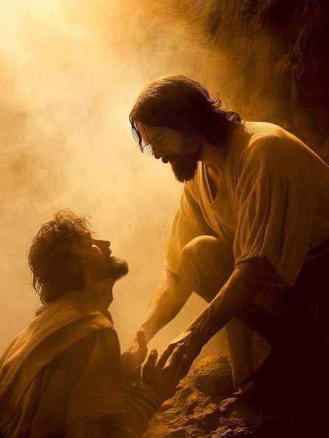 Imagino a angústia daquele homem de Deus em sua cela escura, quando, de repente, sentiu uma presença ao seu lado que encheu o seu coração de uma paz indescritível. Ao ouvi-Lo falar: “Coragem!”, reconheceu-Lhe a voz. Jesus viera ao seu encontro para confortá-lo.||At23:11|| #rpSp