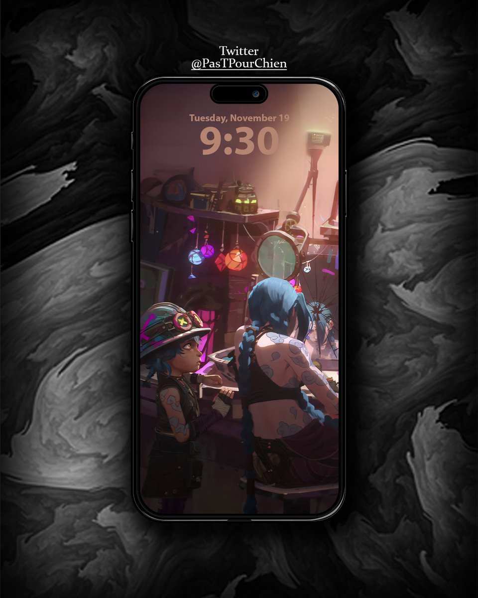 PasTPourChien's tweet photo. THREAD 🔥 - #Wallpaper 4K - Isha and Jinx from Arcane Season 2 #Arcane https://t.co/tbuWfeA4iM