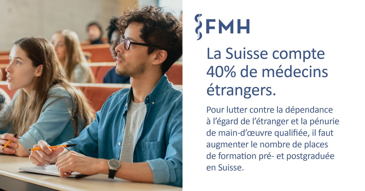 Vous trouverez la statistique médicale 2023 de la FMH, l’outil de recherche interactif et de plus amples informations sur fmh.ch.

#FMH #FMHStatistiqueMedicale #SantéPublique #StatistiqueMedicale