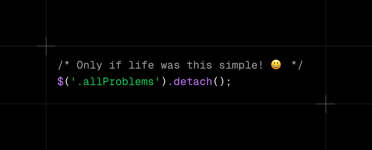 a_tinypixel's tweet image. ah! that golden era of jQuery! #programmingmemes