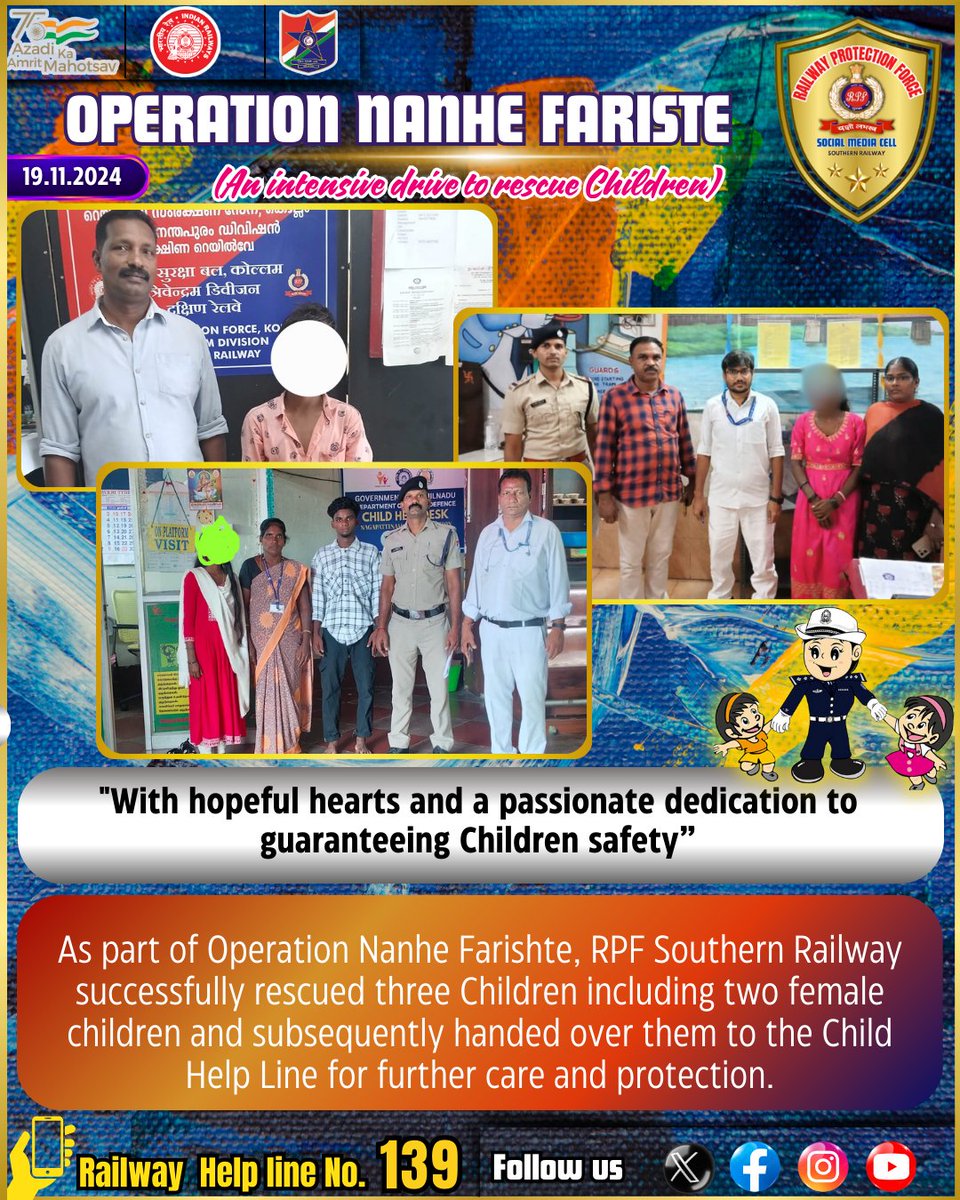 rpfsrly's tweet photo. #OperationNanheFariste #RPF #RPFSR @RailMinIndia @RPF_INDIA @GMSRailway https://t.co/hLEeKk3Nku