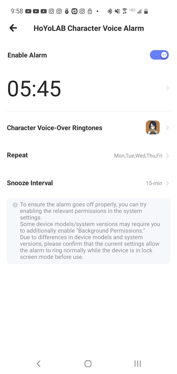 Bishie_Legolas's tweet photo. New Hoyo Alarm... waking up to Cloud Retainer https://t.co/jFKGIwsGiA