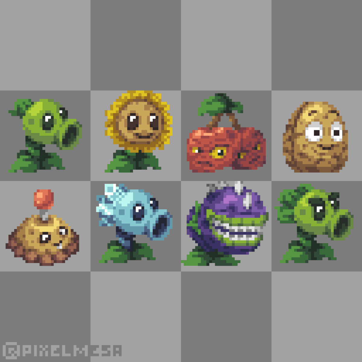 PixelMesa's tweet photo. PvZ 1 pero en Pixel Art
#pvzart #pvzfanart #pixelart https://t.co/OHkYQFTqLZ
