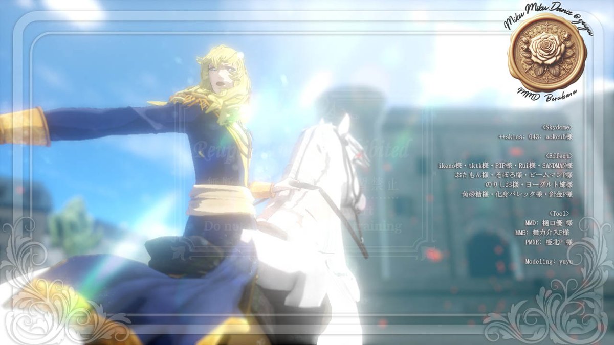 yuyum03's tweet photo. この建物制作したら、やはり作りたい構図✨(*ﾉωﾉ)💖✨

*MMD   *自作モデル＆ステージ　*ファンアート https://t.co/QxrTJJRkhj