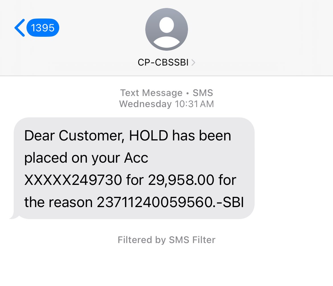 MaruMerit's tweet photo. A week has been passed but No one informed me what is it about.
would you care to clarify when this HOLD would be Released?@TheOfficialSBI @SBICard_Connect https://t.co/XK5QzG2R3Q