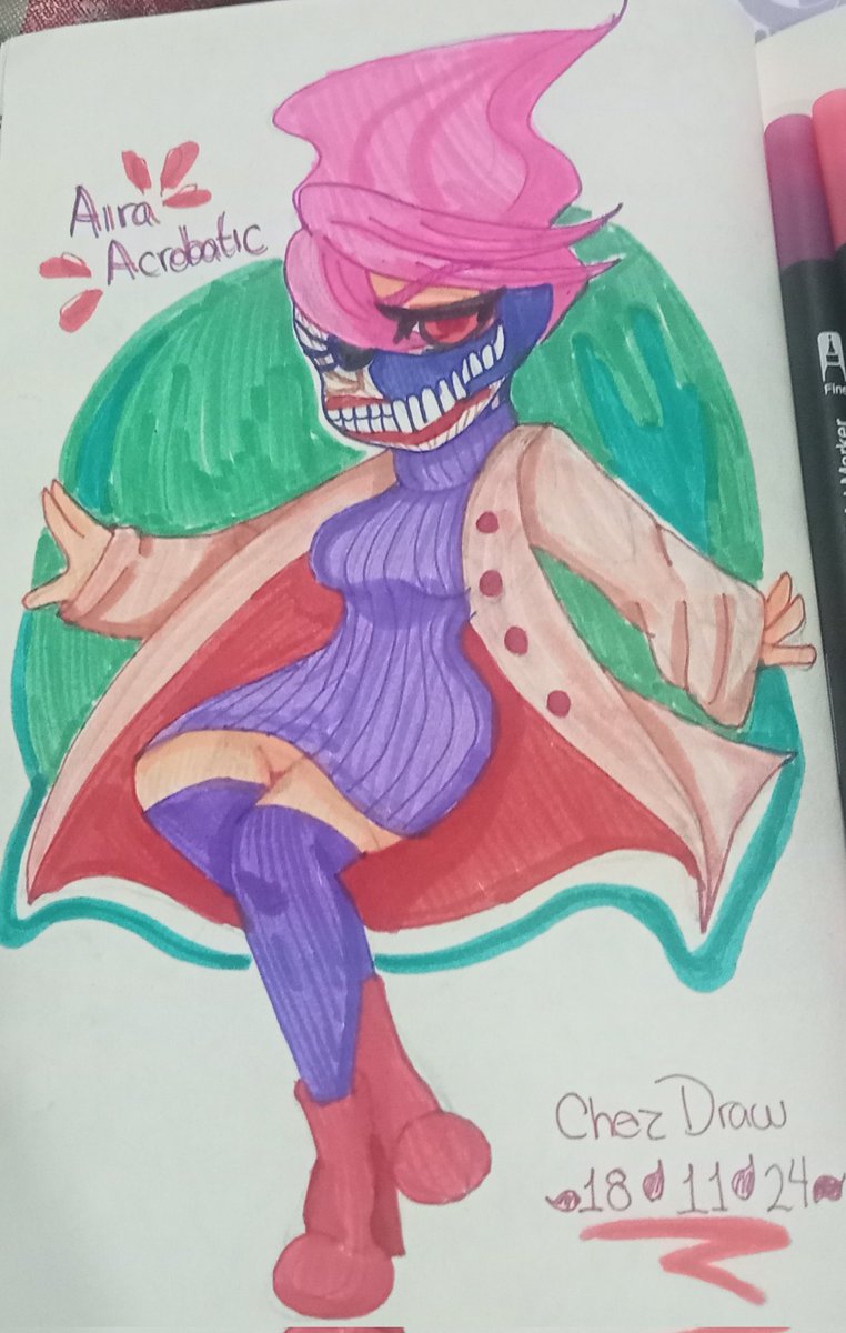 ChezDraw's tweet photo. Aira Acrobatic 💕🥿
Aún no animan a Aira acrobatic pero su diseño en el manga es bellísima, amo ❤️
La verdad quedé fascinada con el anime, si tienen oportunidad vean Dandandan
#dandandan #dandadanfanart #acrobatica #airaacrobatic #dibujo #dibujotradicional https://t.co/23DWtWjoyU