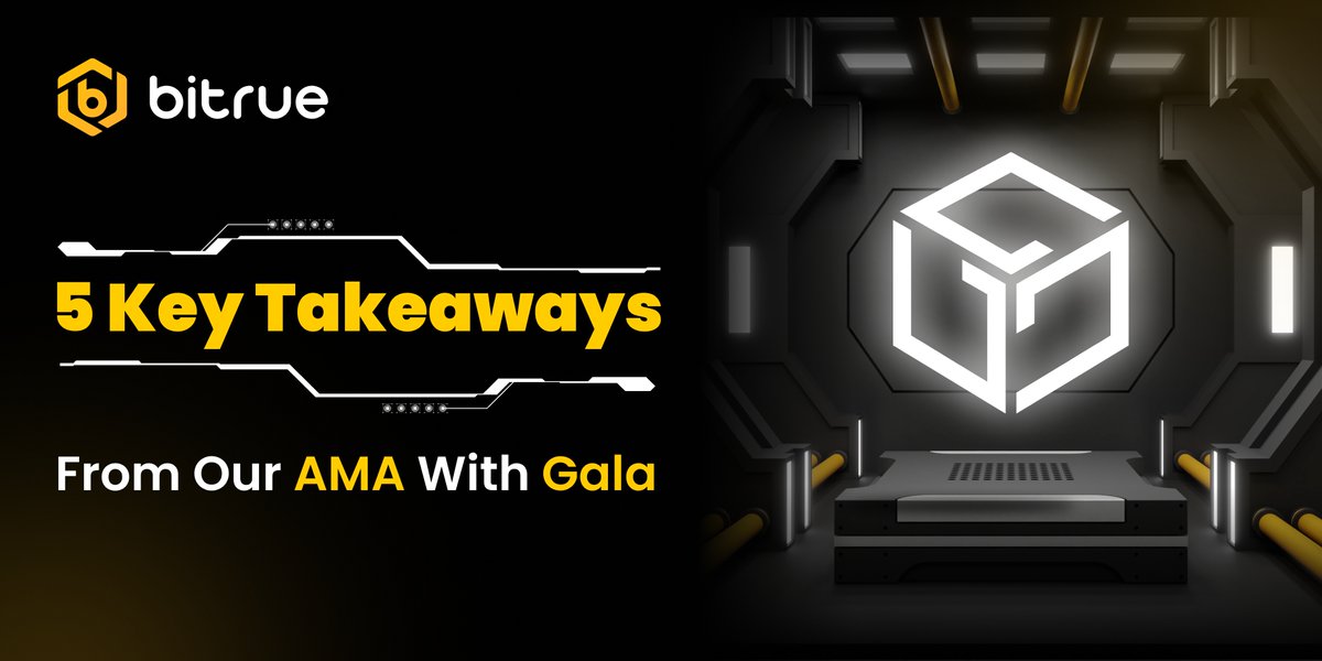 🚀 #Bitrue is the first crypto exchange to support #GalaChain integration!

We sat down with Mal during the $GALA AMA to talk about all things <a href="/GoGalaGames/">Gala Games</a>!

Here are 5 key takeaways from the AMA 👇
bitrue.com/blog/Key-Takea…