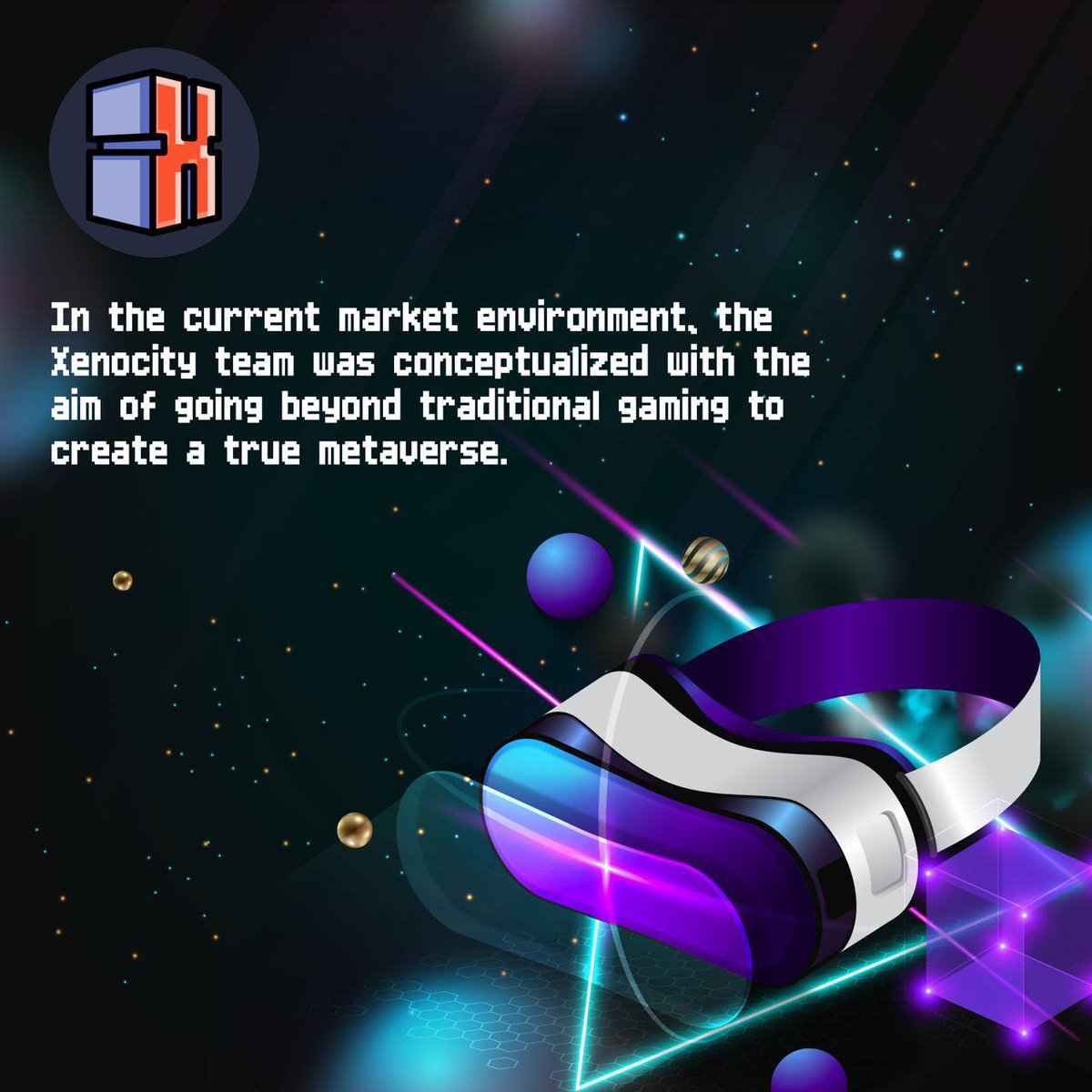 Xeno_City's tweet image. $XENO is the true Metaverse in WEB3, We all know this is FACT