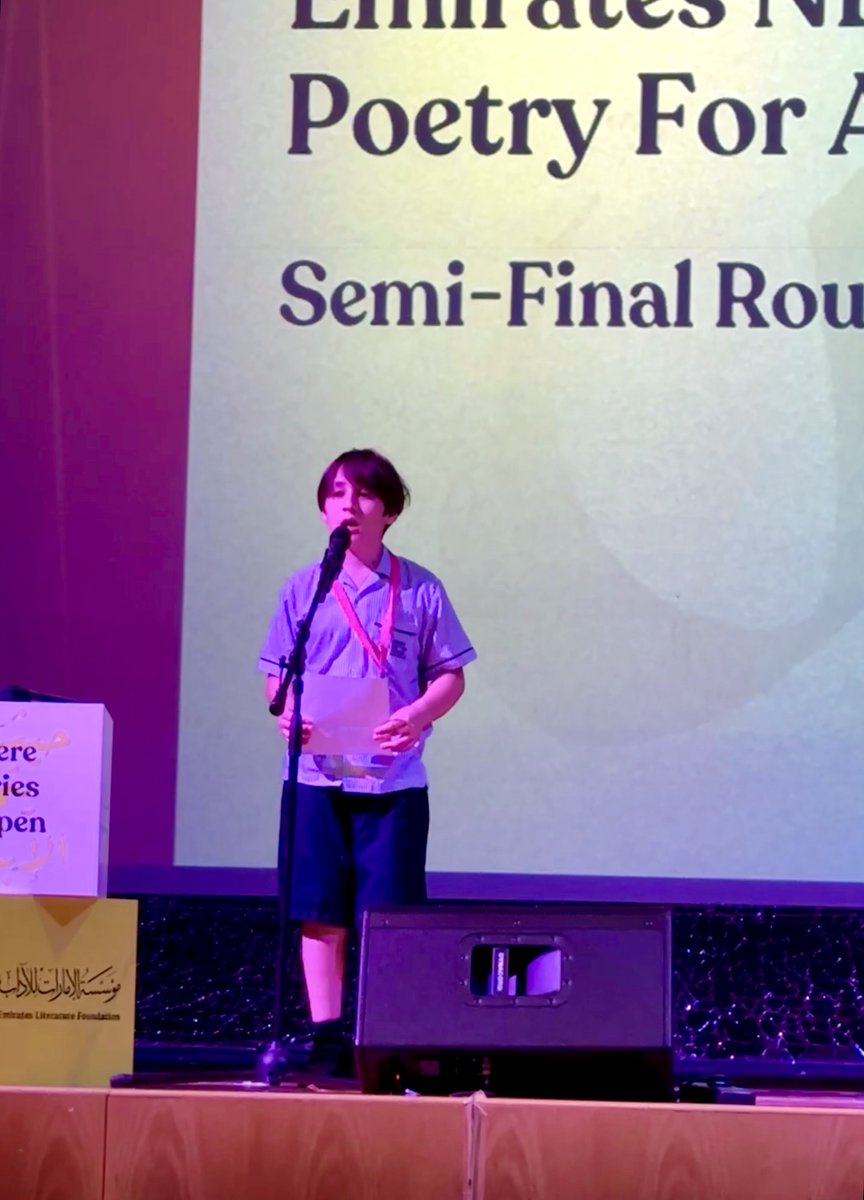 Excited to see our students shine as they linked <a href="/ASDANeducation/">ASDAN</a> modules with community events in Dubai! They loved participating in the Emirates Lit Fest Poetry For All while working on their Bronze Int'l Award &amp; T.I Dev. Comm Skills tasks. <a href="/DubaiBritishEH/">Dubai British School</a> #elfdubai