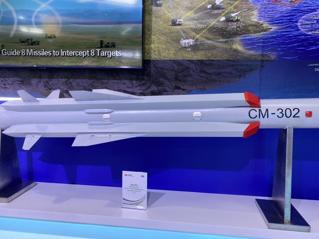 nex_def's tweet photo. CPMIEC unveils CM-302 Supersonic Multi-Purpose Missile Weapon System at IDEAS 2024
Features:
Supersonic speed (Mach 2+)
Multi-mission capability (land/sea/air targets)
Advanced guidance system
#IDEAS2024 #CM302 #SupersonicMissile #CPMIEC #DefenseTech #MultiPurposeMissile https://t.co/pVt1GPgWS0