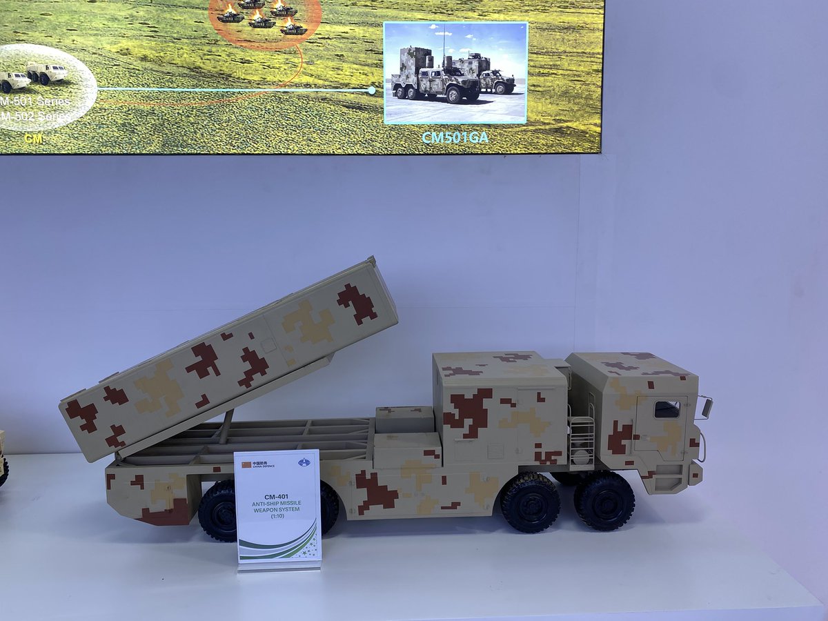 nex_def's tweet photo. CPMIEC's CM-401 Anti-Ship Missile at IDEAS 2024
High-speed penetration
Low-RCS design
Multi-launch capability
#IDEAS2024 #CM401 #AntiShipMissile #CPMIEC #DefenseInnovation https://t.co/4QaDbNxfy5