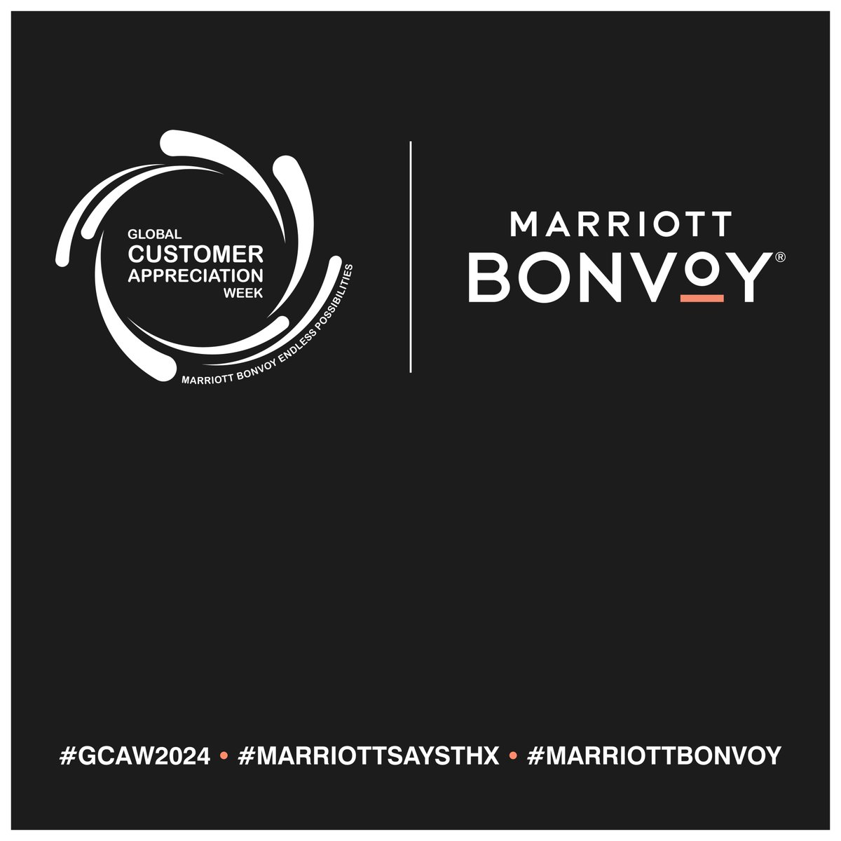 Shoutout to our incredible customers! Your loyalty means everything #GlobalCustomerAppreciationWeek #ThankYou #GCAW2024 #MARRIOTTSAYSTHX #MARRIOTTBONVOY