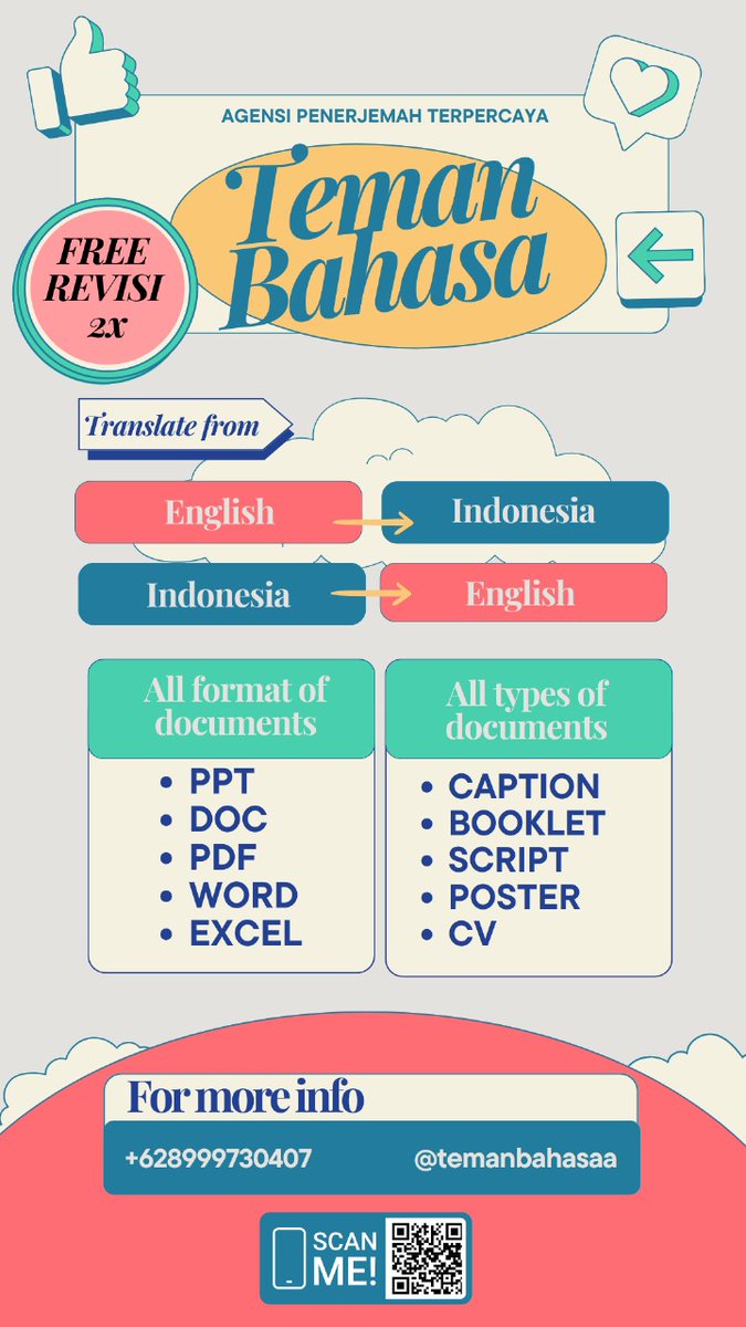 yooniverss_'s tweet photo. Ges siapa yang butuh joki terjemah?? Muraah 6k-10k ajaah! Bisa ke sini ya gusyy https://t.co/iG0tpWDxON 

Plis bantuin dong gusy😔 ini project uas hikss😥😥 https://t.co/tGOQeSdvHa