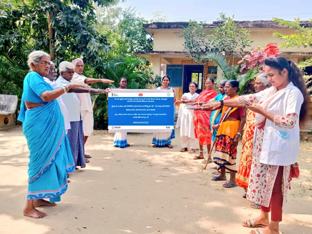 GabbetaHwc's tweet image. Pledge on antimicrobial resistance @CHFW_NHMTG @MoHFW_INDIA @TelanganaHealth