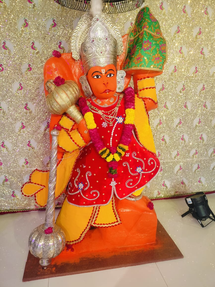 "आज के दर्शन"
श्री पित्रेश्वर हनुमान धाम, इंदौर
जय श्री राम 🙏 🚩