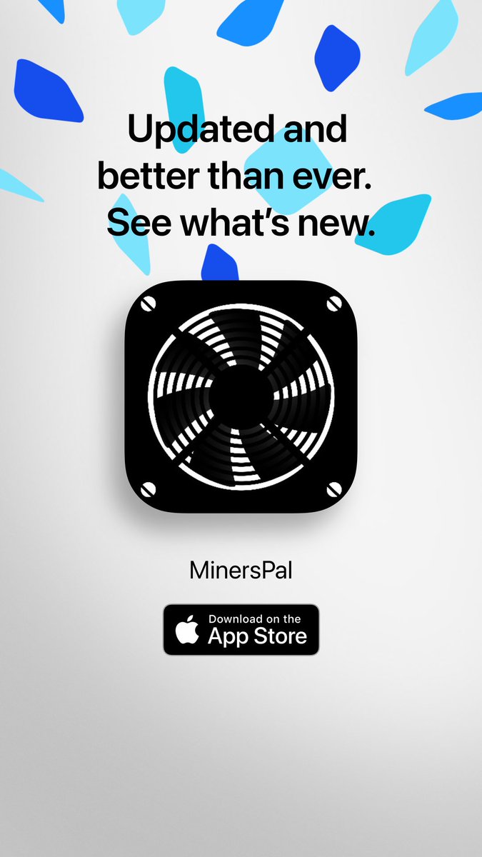 🚀 Exciting news! 
The updated version of MinersPal is now available! Get the latest features and improvements today.

#MinersPal #MinersPalUpdate #TechNews #Mining #CryptoMining #Software #Update #Technology #Crypto #Bitcoin #Kaspa #BTC #CryptoNews #CryptoTools
