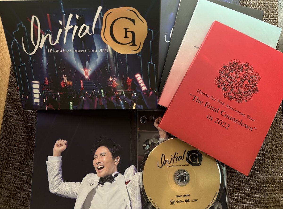 Akemi15go's tweet photo. 📀届きました😊
今年はひろみさんと直樹さんと周ちゃんの音声解説です💕
#郷ひろみ #InitialG https://t.co/eNdD2eBqSr