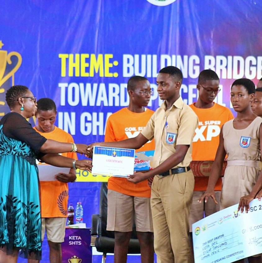 TheDzolalian's tweet image. 🦅🎉

2ND BEST ORATOR - KETASCO. DZOLALI!
Cash prize of GHS8,000.00 and sponsors' products.

#NPSC #NPSC2024 #GrandFinale #SpeakingToInfluence #DeeDeeGlobal