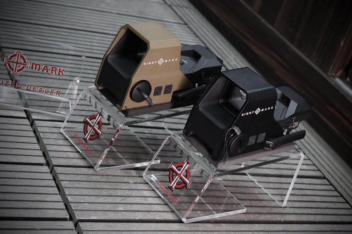 jkarmy_int's tweet image. Sightmark ULTRA Shot R-Spec 
Multi-Reticle Reflex Red Dot Sight 🔴

DE &amp;amp; Black Color Finish 
With 4 X Reticle / Red &amp;amp; Green Illumination 
IP55 Waterproof 
Recoil Rating up to .50BMG 💪🏾

Already at jkarmy 

#sightmark #ultrashot #rspec #reddot #reflex