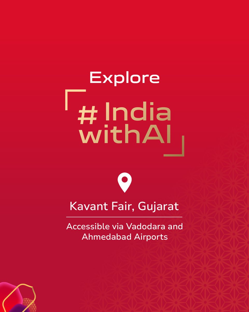airindia's tweet photo. This week on #IndiawithAI, we take you to Gujarat to celebrate the vibrant Kavant Fair and the rich traditions of the tribal community called the Rathvas.
Kavant is a village, located about 114 km from Vadodara. On the third day after Holi, the Rathvas gather here to honour the unity amongst their community. Men and women come dressed in their colourful traditional attire, bringing energy and exuberance to the festival.
The fair is a sensory delight, with rhythmic singing and dancing at its heart. The Rathvas perform intricate group dances to the beats of folk drums and melodies, narrating stories of love, life, and harmony. Adding to the spectacle is the colourful body art created using natural pigments, symbolising their tribal pride.
Beyond the performances, Kavant transforms into a bustling marketplace where visitors can explore traditional handicrafts, tribal jewellery, and local delicacies.
Tag us using #IndiawithAI to share your pictures & videos showcasing India in all its glory.
Credits: roshagulla on IG
#AirIndia #FlyAI #NonStopExperiences #AIConnections #Gujarat