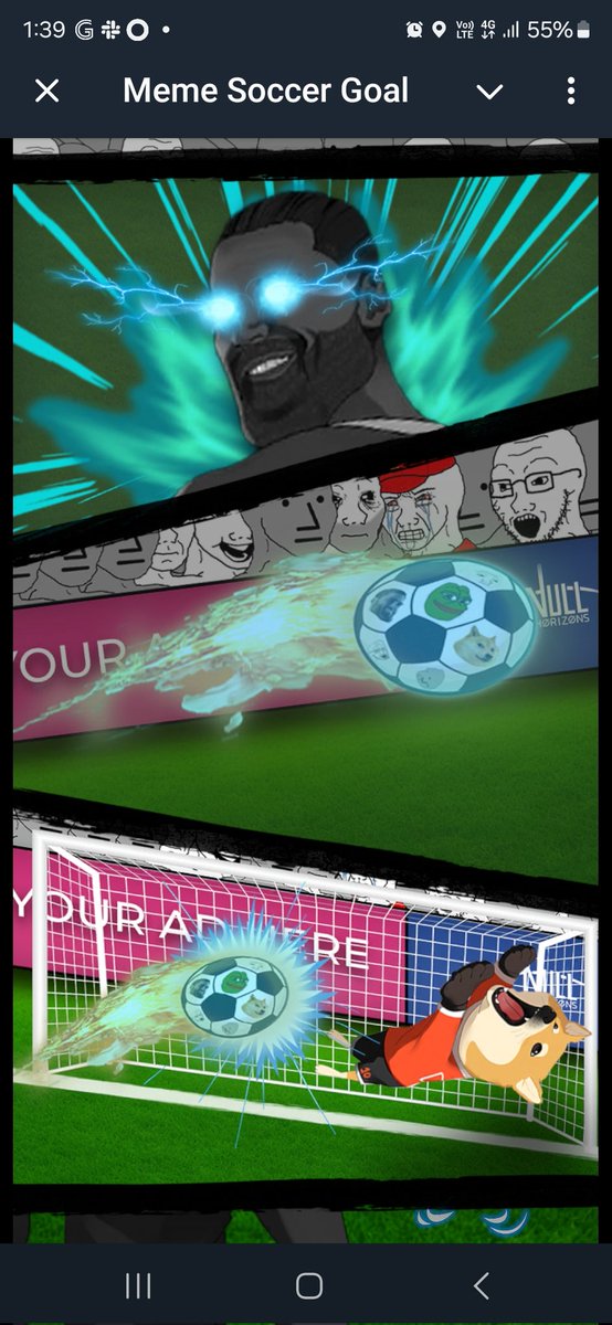 DEGEN CHAD ALERT! 🔥

Ready to unleash the ultimate Degen CHAD move in Meme Soccer Goal? 💪⚽ Watch your favorite memes dominate the field with epic kicks and unstoppable swagger. Choose your power shot, aim like a pro, and feel the thrill of every goal!

Don’t miss out on the