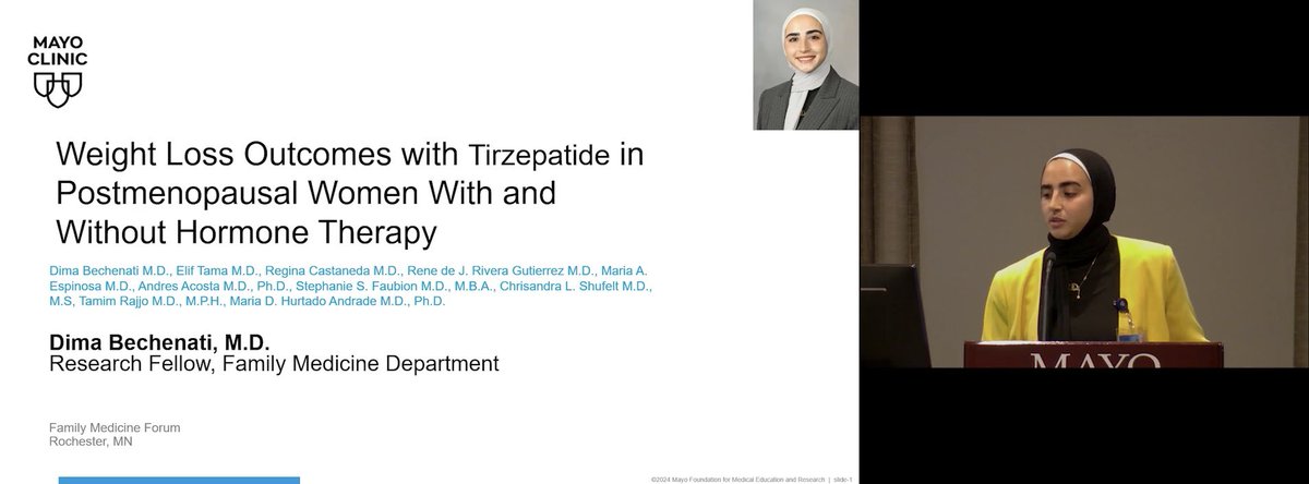 dimaMBch's tweet photo. Honored to present at the 25th Mayo Clinic Family Medicine Research Forum and thrilled to win the Best Oral Presentation Award! Grateful for the incredible support from my mentors, colleagues, family, and friends. Alhamdulilah! 
#FamilyMedicine @MayoClinic https://t.co/bESGddFr3L