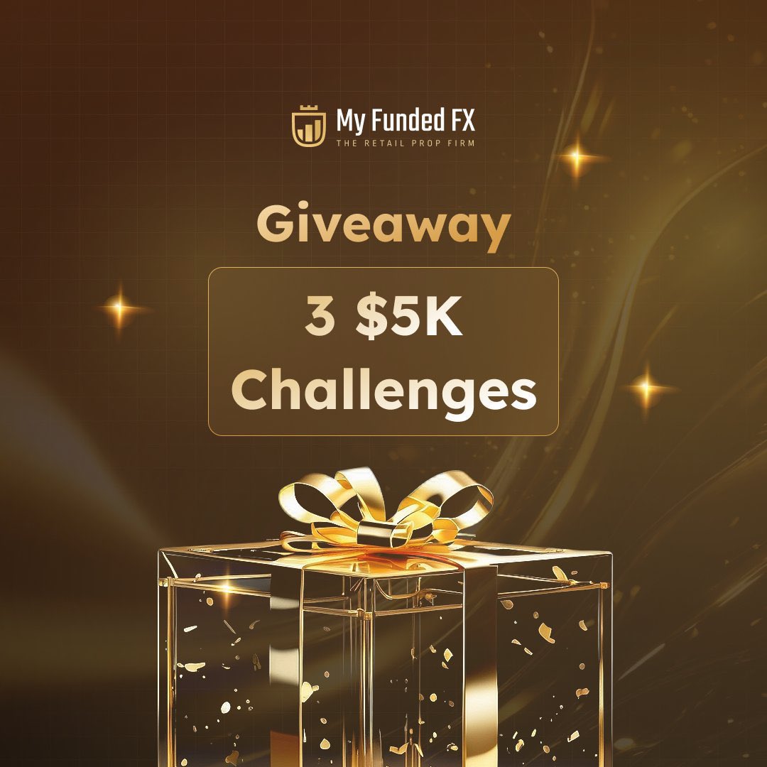 🚨 Giveaway Alert 🚨 

     3x$5k giveaway

Follow: <a href="/MattLeech/">Matt</a>, @myfundedfx, @myfundedfutures, <a href="/SareedMangaree/">Mangaree✌️</a> 

✅Like and RT this post

✅Tag 3 friends

Winners in 72h 

#myfundedfx
