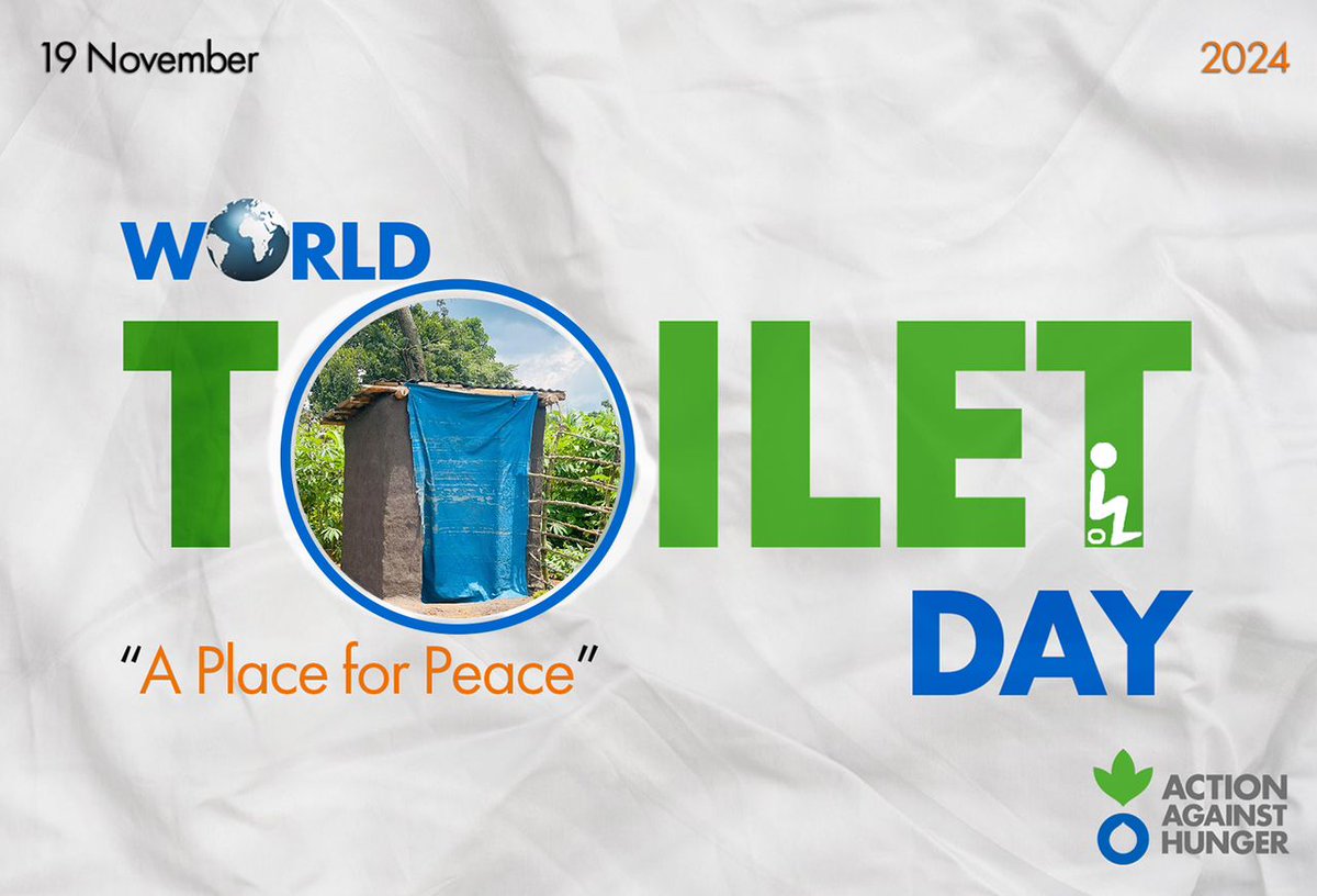 ACFinUganda's tweet image. #WorldToiletDay: Let&apos;s break the silence! Access to clean sanitation is a basic human right. Join us in the fight for a healthier, safer world for all. #SanitationForPeace #EndOpenDefecation
