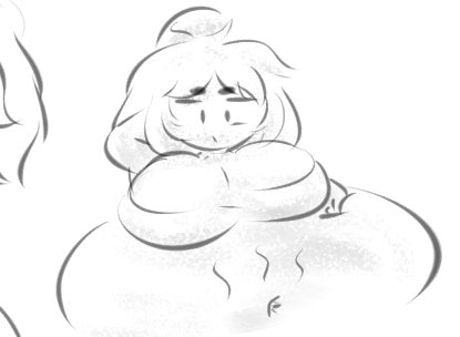 member_third's tweet image. Did a draws of @creditedartist 
Tum always needs more