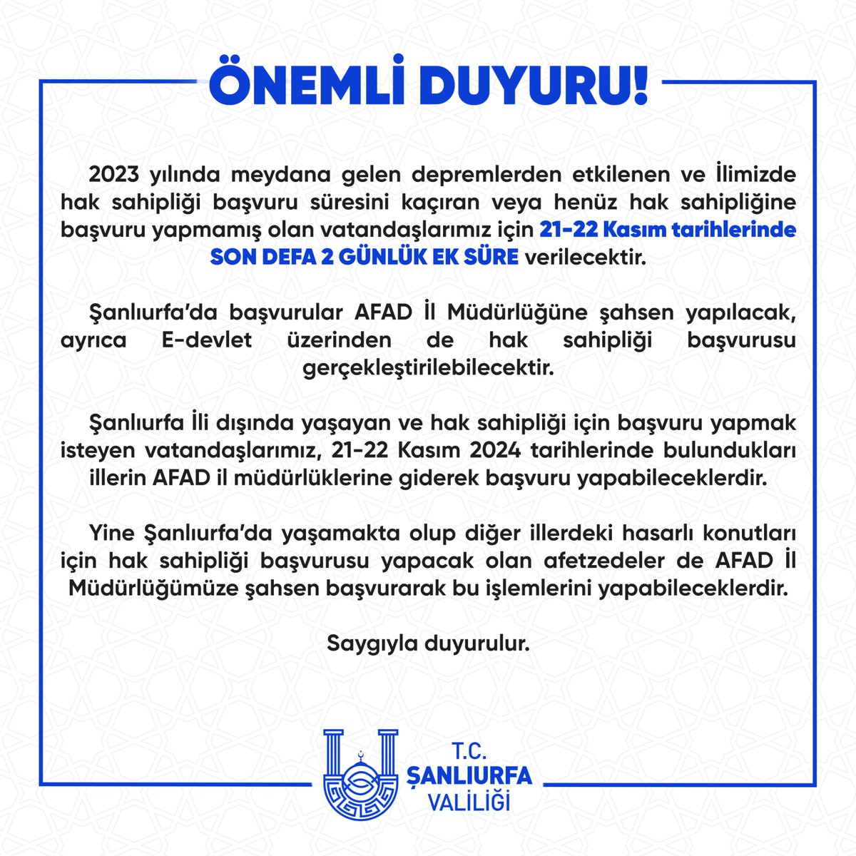 surucnufus's tweet photo. @suruckaymakamlk https://t.co/GEMJj7LTWz