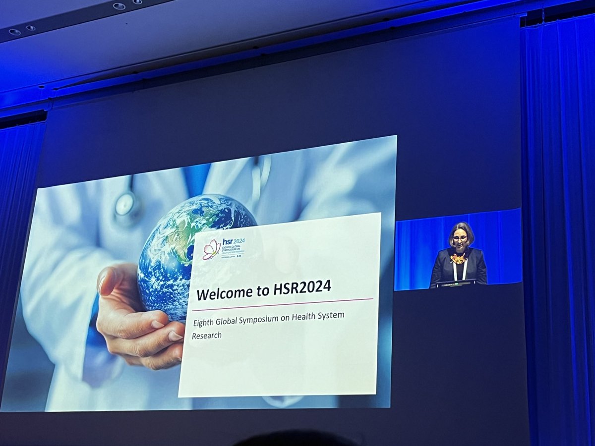 Lucy_Gilson's tweet photo. Engage with complexity - it’s the centre of #hpsr - acknowledging PWG and its chair ⁦@globalstopp⁩ #HSR2024 https://t.co/UjIbr2d0bq