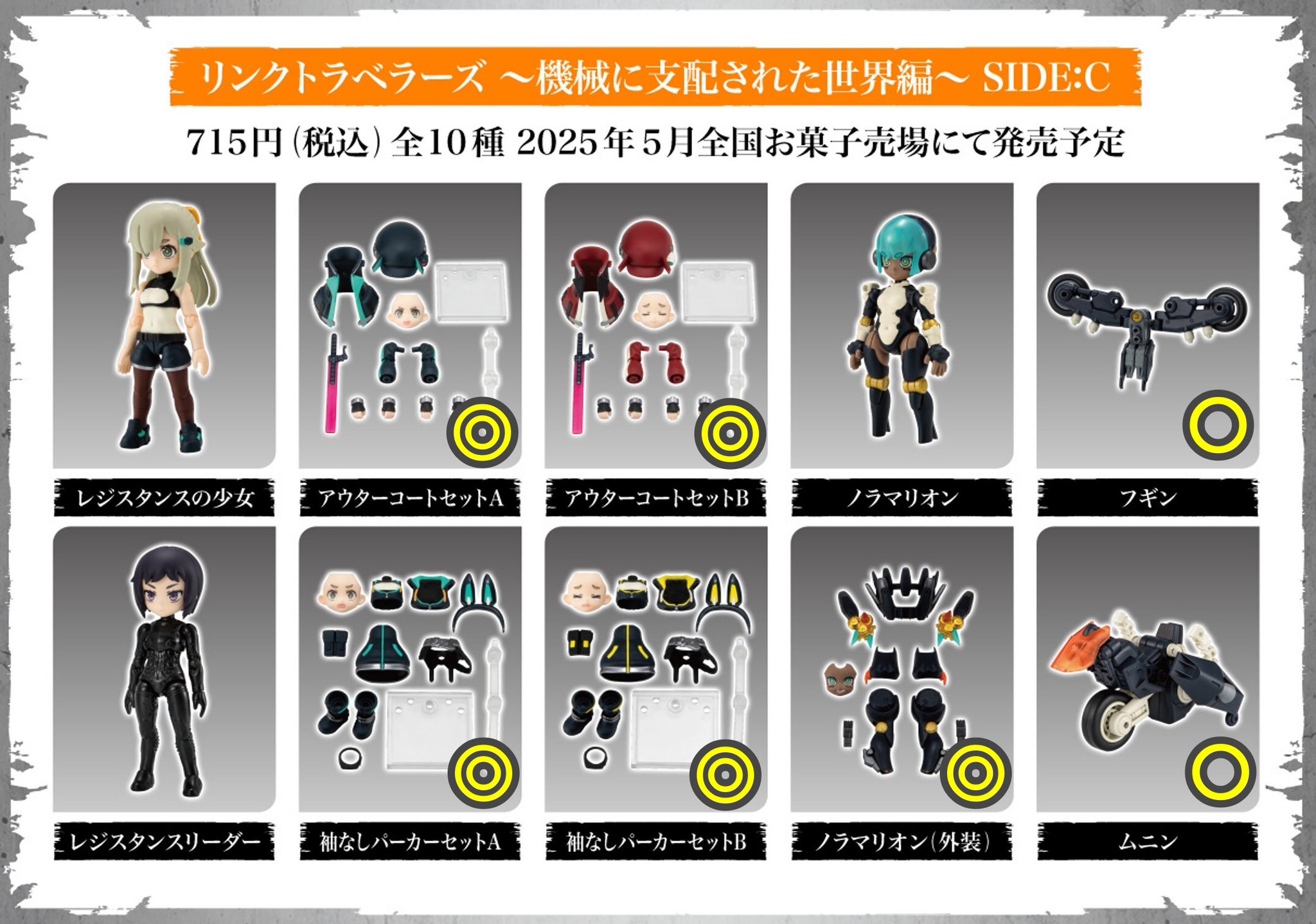 新品 LINK TRAVELERS 機械に支配された世界編 SIDE:C BOX LINK TRAVELERS 〜機械に支配された世界編〜SIDE:C リンク