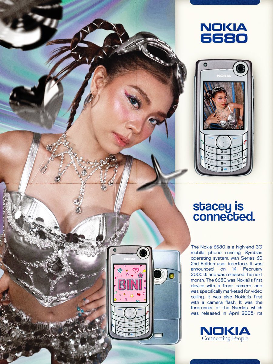 stroya_'s tweet photo. A 2000s style Nokia ad featuring @bini_stacey (fanmade)

I’m really liking this style and I’ll try to make more!

Please visit https://t.co/Xv3oriw9Tc

#BINI #BINI_Stacey https://t.co/5Dd0xZEATU