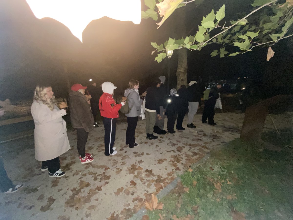 DMUPerfArts's tweet image. Performing with street lights. Artists in  Residence , Zagreb @DMUglobal @dmuleicester