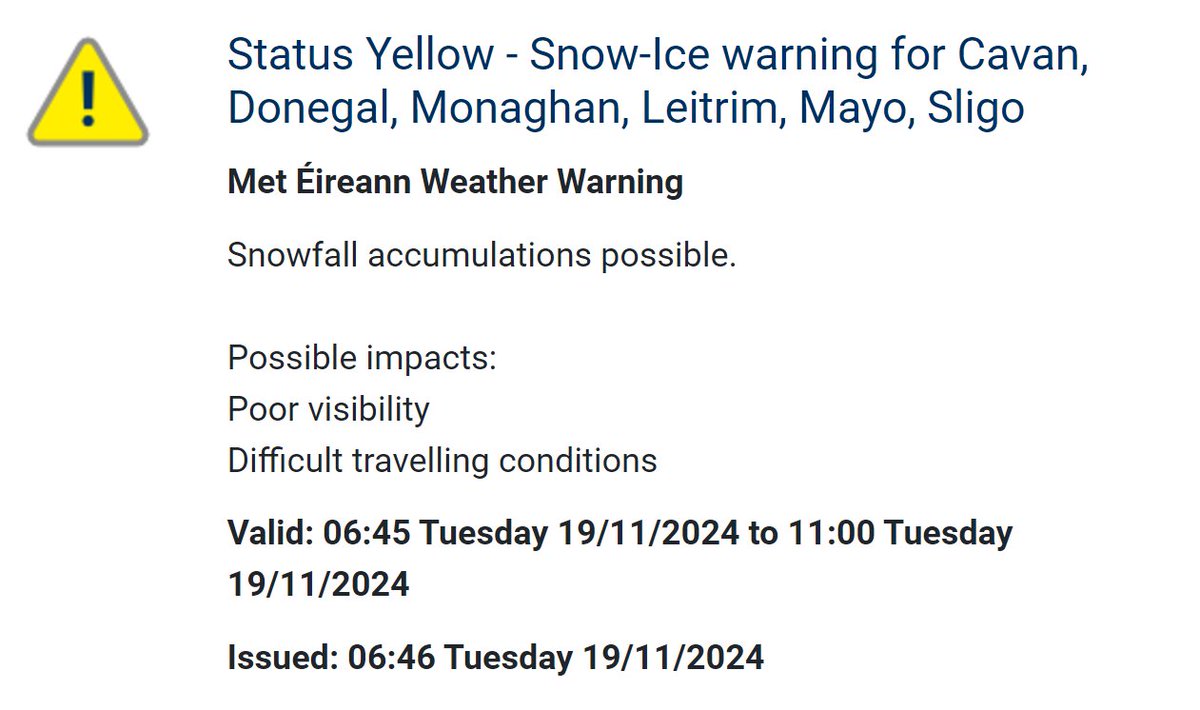 Met Éireann tweet media