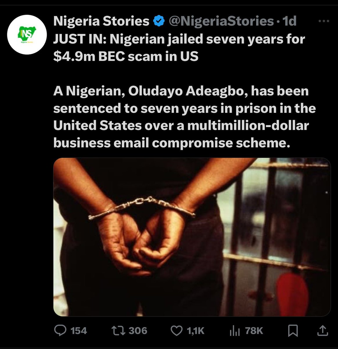 And approximately 1.5 million Nigerians are imprisoned in UK, 95% are yorubas (Rapists and scammers)

This tribe are more than bad eggs of this country, they don’t deserve to be here☹️☹️☹️