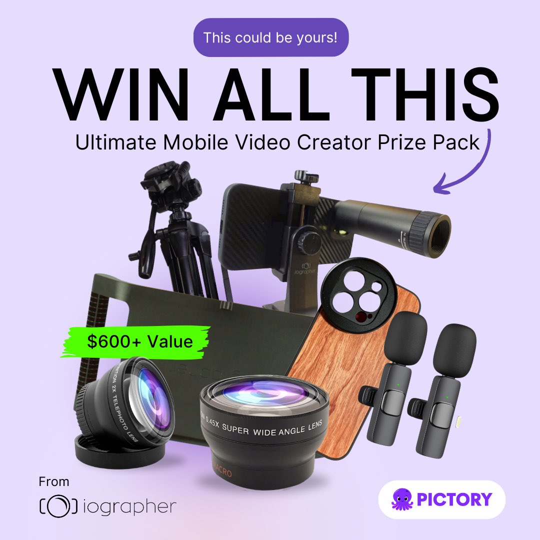 zero2mio's tweet image. "This is too good not to share! Get an Annual Plan from @pictoryai, the ultimate AI video creation platform, for 50% off! Use my VIP code: BFCMMK50"

@pictoryai