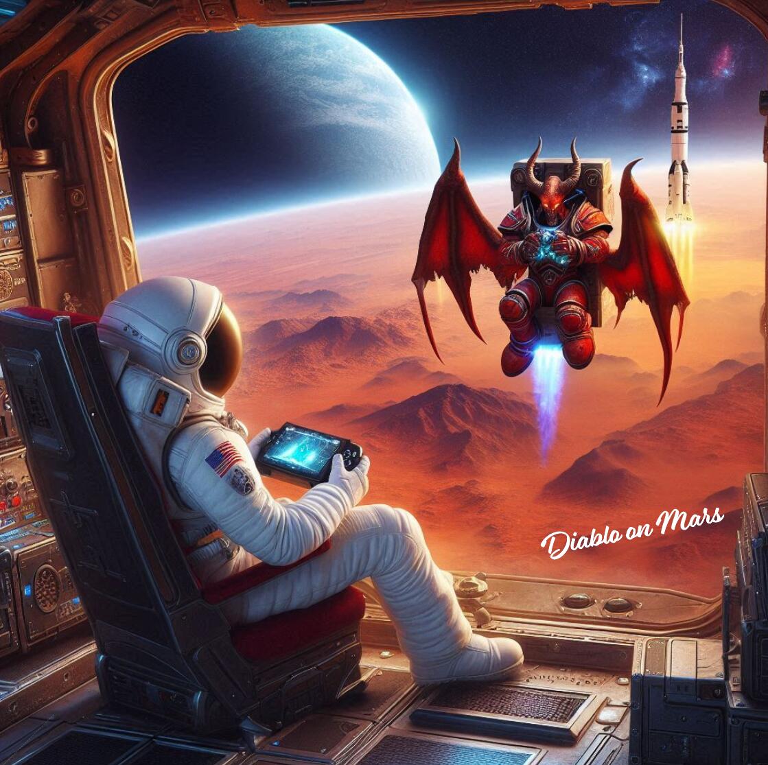 <a href="/elonmusk/">Elon Musk</a> I think the first game can play on Mars Terminus must be Diablo.