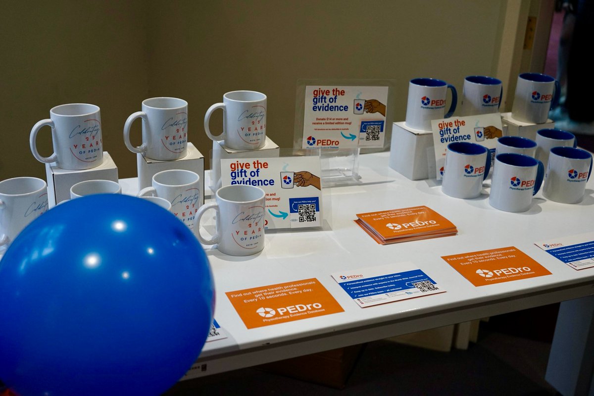 msk_health's tweet photo. On Friday, we celebrated 25 years of @PEDro_database 
Congratulations 👏👏👏 https://t.co/vmFjnftXjl