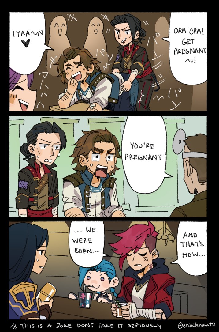 "Felicia reproduced Vi and Powder asexually" "Vander and Silco were actually their respective bio dads"

ok but have you considered the secret third option

#Arcane