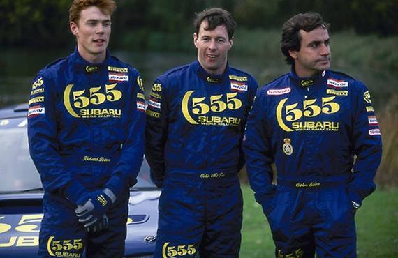 Burns, McRae and Sainz. Legend, legend and legend.