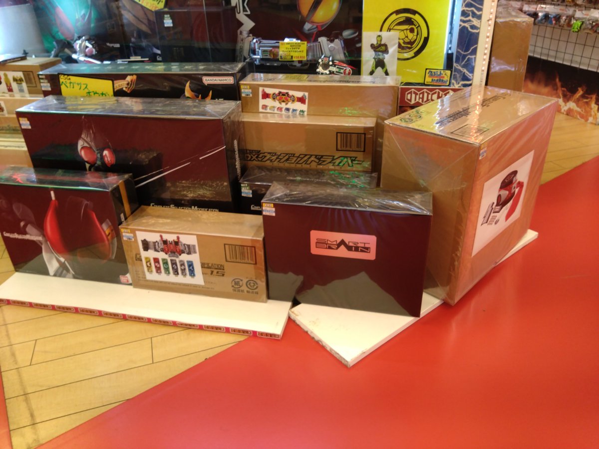 otakoma_toy's tweet photo. 🏍️#仮面ライダー 入荷情報🚊
CSM大量入荷しましたー‼
未開封多めに取り揃えております‼
在庫1点限り多めですのでお早めにどうぞ~
#おたいち
#変身ベルト
#COMPLETESELECTIONMODIFICATION
#平成ライダー https://t.co/JHvsiqb9ca