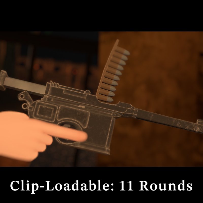 GeekJack_VR's tweet photo. 💥Classic Handgun by @Lefe_Rensh💥

Level up your VR look with this sleek &amp; detailed Classic Handgun!🔫✨
Perfect for action scenes or stylish poses! 🌟

Grab yours now on #GeekJack_VR &amp; complete ultimate loadout!⚒️🔥

🪖https://t.co/cJwFeGVJrJ

#アバターギミック #VRGear #VRChat https://t.co/gTHWhotbHN