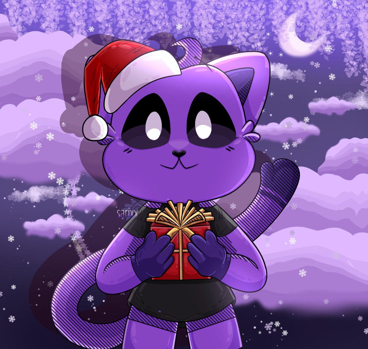 Sarixx__'s tweet photo. Un mini Harold navideño 😻✨

#harold #HumoRojo #art #Navidad #catnap #SmilingCritters #cute 
@VsevolodXxx https://t.co/M3I4s9E57a