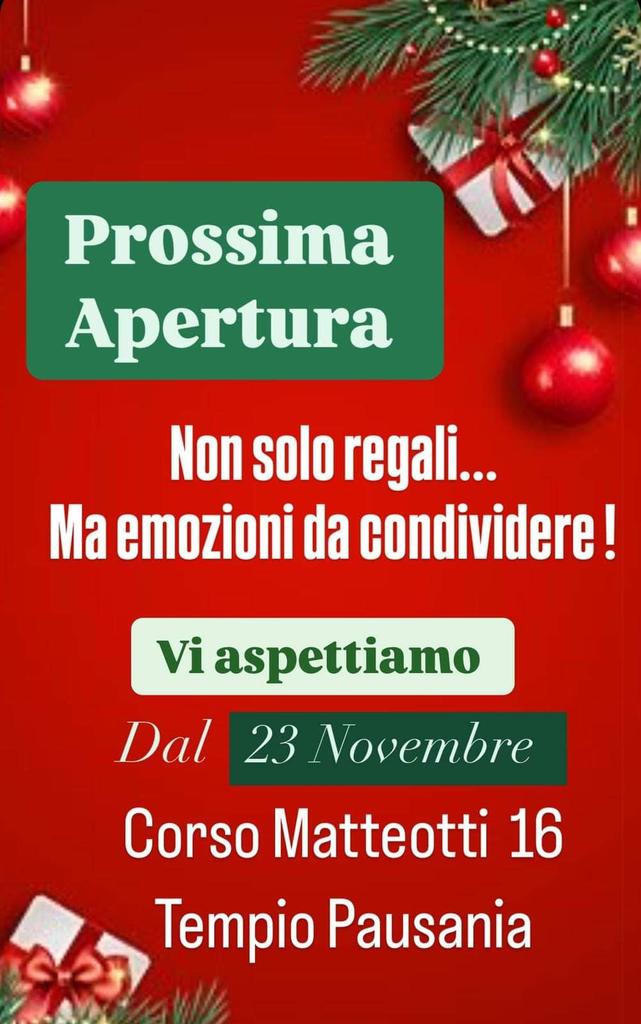 mu_antonella's tweet image. #Tempio #smallcraft
Mercatino di natale di artigiane locali: decori, oggettistica, ecc